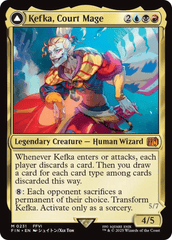 Kefka, Court Mage // Kefka, Ruler of Ruin  - Foil